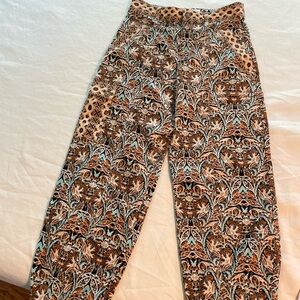 Anthropologie Floral Patterned Pants - US Size 2
